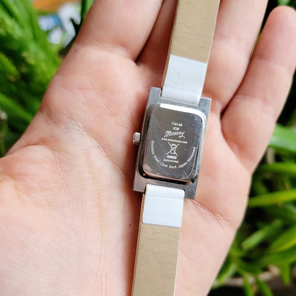 Vintage Manlaray Floral Watch